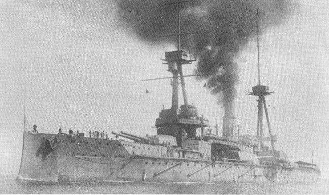 Линейные корабли типа “Нептун”. 1909-1928 гг. Линейные корабли типа “Нептун”. 1909-1928 гг.