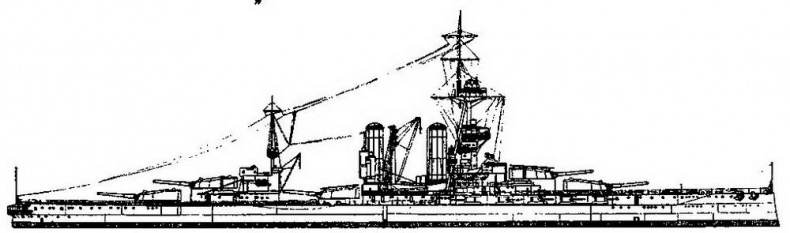 Линейные корабли типа “Орион”. 1908-1930 гг. Линейные корабли типа “Орион”. 1908-1930 гг.