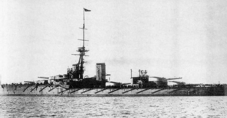 Линейные корабли типа “Орион”. 1908-1930 гг. Линейные корабли типа “Орион”. 1908-1930 гг.