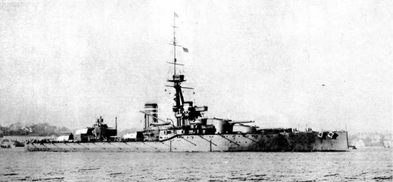 Линейные корабли типа “Орион”. 1908-1930 гг. Линейные корабли типа “Орион”. 1908-1930 гг.