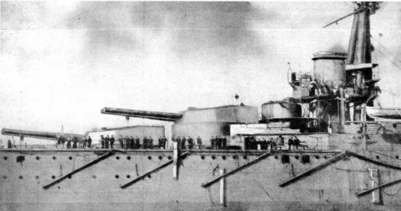 Линейные корабли типа “Орион”. 1908-1930 гг. Линейные корабли типа “Орион”. 1908-1930 гг.