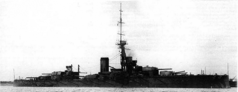 Линейные корабли типа “Орион”. 1908-1930 гг. Линейные корабли типа “Орион”. 1908-1930 гг.