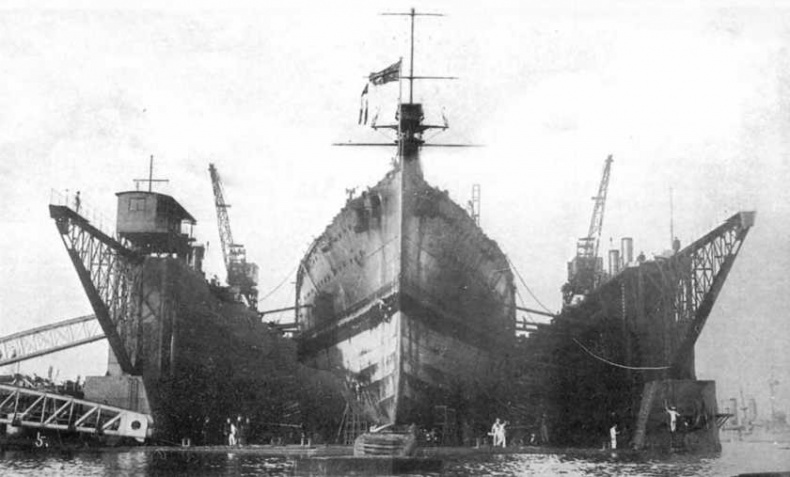 Линейные корабли типа “Орион”. 1908-1930 гг. Линейные корабли типа “Орион”. 1908-1930 гг.