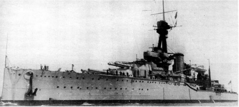 Линейные корабли типа “Орион”. 1908-1930 гг. Линейные корабли типа “Орион”. 1908-1930 гг.