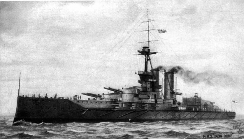 Линейные корабли типа “Орион”. 1908-1930 гг. Линейные корабли типа “Орион”. 1908-1930 гг.