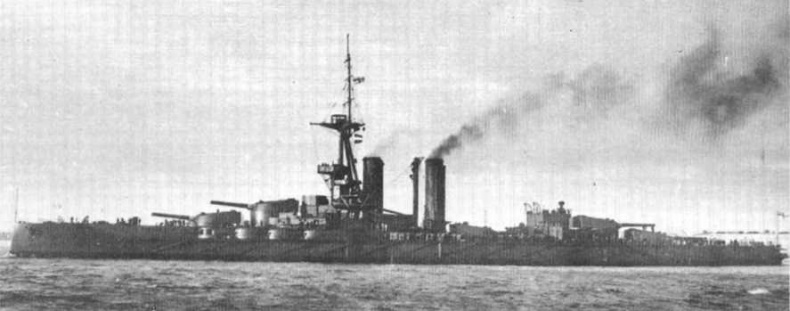 Линейные корабли типа “Орион”. 1908-1930 гг. Линейные корабли типа “Орион”. 1908-1930 гг.