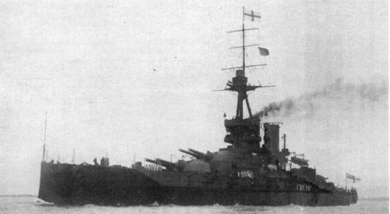 Линейные корабли типа “Орион”. 1908-1930 гг. Линейные корабли типа “Орион”. 1908-1930 гг.