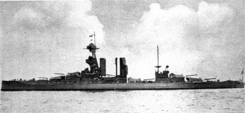 Линейные корабли типа “Орион”. 1908-1930 гг. Линейные корабли типа “Орион”. 1908-1930 гг.