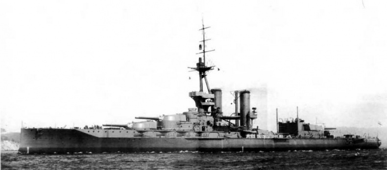Линейные корабли типа “Орион”. 1908-1930 гг. Линейные корабли типа “Орион”. 1908-1930 гг.