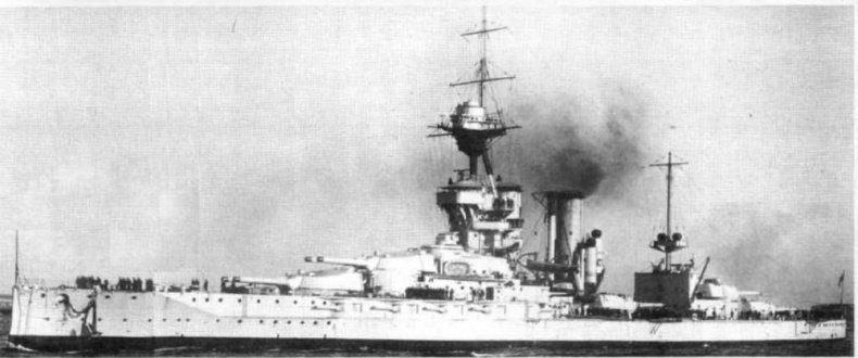Линейные корабли типа “Орион”. 1908-1930 гг. Линейные корабли типа “Орион”. 1908-1930 гг.