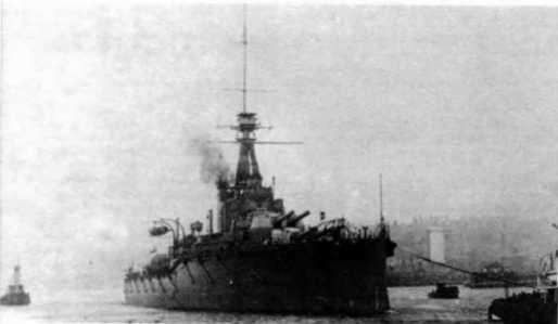 Линейные корабли типа “Орион”. 1908-1930 гг. Линейные корабли типа “Орион”. 1908-1930 гг.