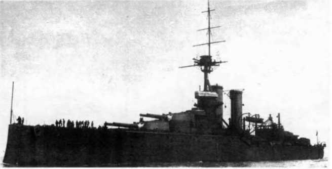 Линейные корабли типа “Орион”. 1908-1930 гг. Линейные корабли типа “Орион”. 1908-1930 гг.