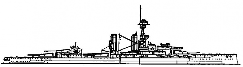 Линейные корабли типа “Орион”. 1908-1930 гг. Линейные корабли типа “Орион”. 1908-1930 гг.