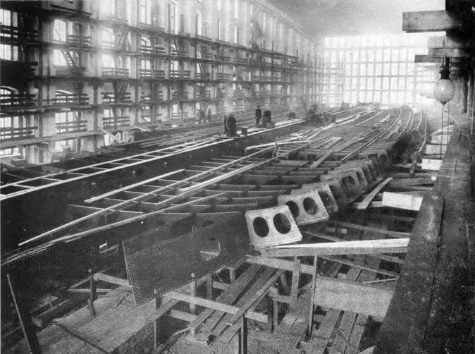Линейные корабли типа “Севастополь” (1907-1914 гг.) Часть I проектирование и строительство Линейные корабли типа “Севастополь” (1907-1914 гг.) Часть I проектирование и строительство