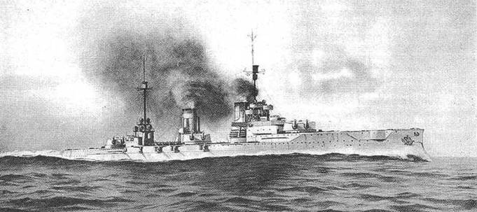 Линейные крейсера “Фон дер Танн”, “Мольтке”, “Гебен” и “Зейдлиц”. 1907-1918 гг. Линейные крейсера “Фон дер Танн”, “Мольтке”, “Гебен” и “Зейдлиц”. 1907-1918 гг.