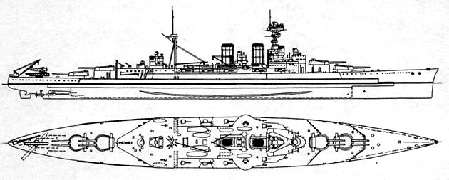 Линейные крейсера Англии. Часть IV. 1915-1945 гг. Линейные крейсера Англии. Часть IV. 1915-1945 гг.