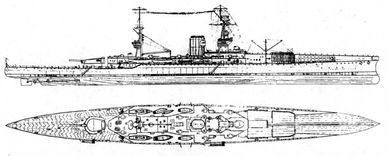 Линейные крейсера Англии. Часть IV. 1915-1945 гг. Линейные крейсера Англии. Часть IV. 1915-1945 гг.