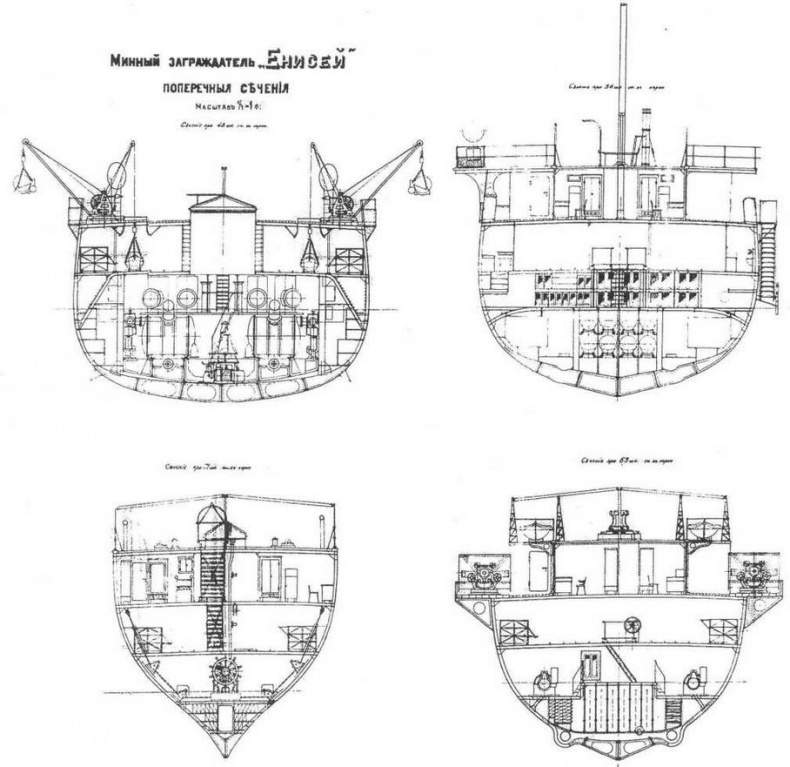 Минные заградители типа «Амур». 1895-1941 гг. Минные заградители типа «Амур». 1895-1941 гг.