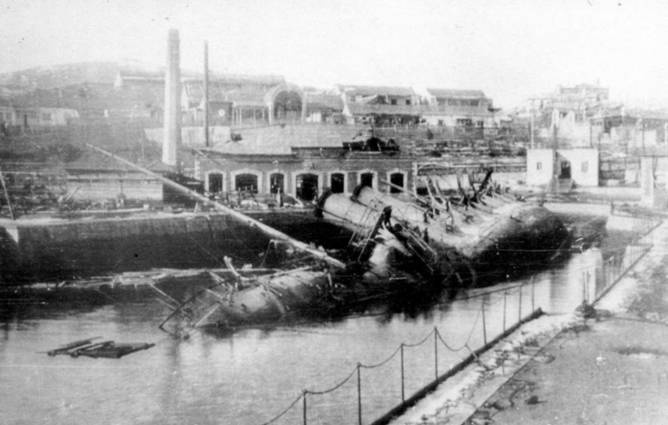 Морская минная война у Порт-Артура Морская минная война у Порт-Артура