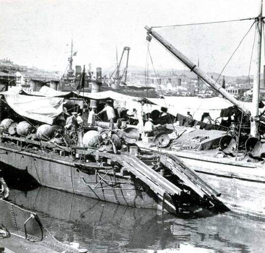 Морская минная война у Порт-Артура Морская минная война у Порт-Артура
