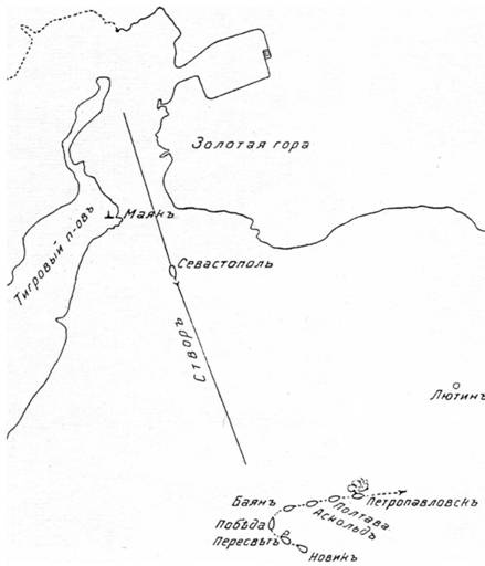 Морская минная война у Порт-Артура Морская минная война у Порт-Артура