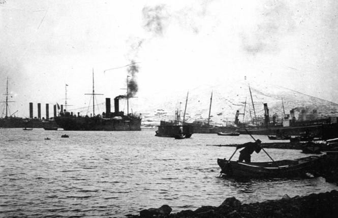 Морская минная война у Порт-Артура Морская минная война у Порт-Артура