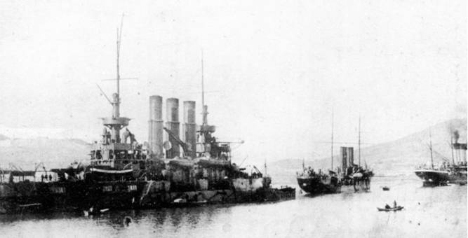 Морская минная война у Порт-Артура Морская минная война у Порт-Артура