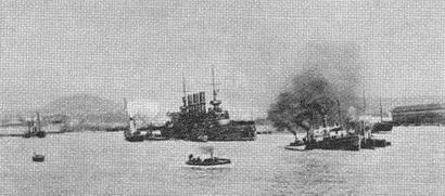 На броненосце “Пересвет". 1903-1905 гг. На броненосце “Пересвет". 1903-1905 гг.