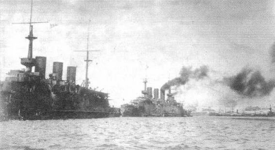 На броненосце “Пересвет". 1903-1905 гг. На броненосце “Пересвет". 1903-1905 гг.