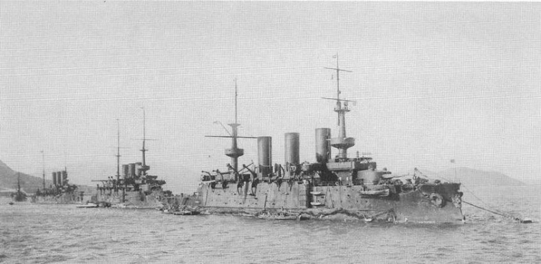 На броненосце “Пересвет". 1903-1905 гг. На броненосце “Пересвет". 1903-1905 гг.