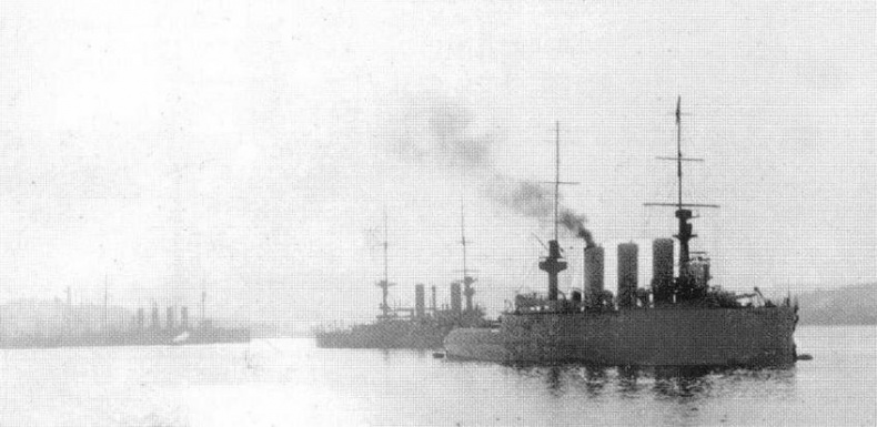 На броненосце “Пересвет". 1903-1905 гг. На броненосце “Пересвет". 1903-1905 гг.
