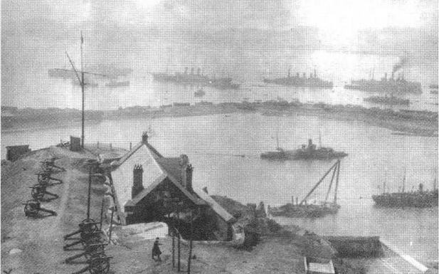 На броненосце “Пересвет". 1903-1905 гг. На броненосце “Пересвет". 1903-1905 гг.