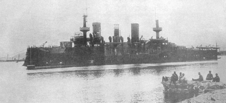 На броненосце “Пересвет". 1903-1905 гг. На броненосце “Пересвет". 1903-1905 гг.