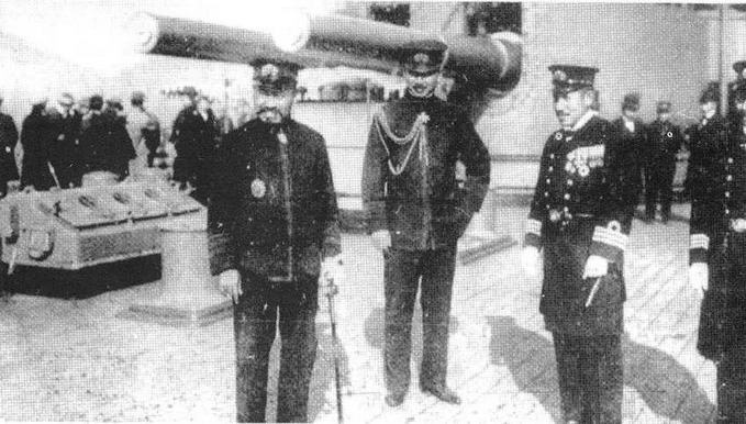 На броненосце “Пересвет". 1903-1905 гг. На броненосце “Пересвет". 1903-1905 гг.