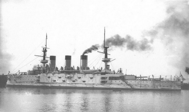На броненосце “Пересвет". 1903-1905 гг. На броненосце “Пересвет". 1903-1905 гг.