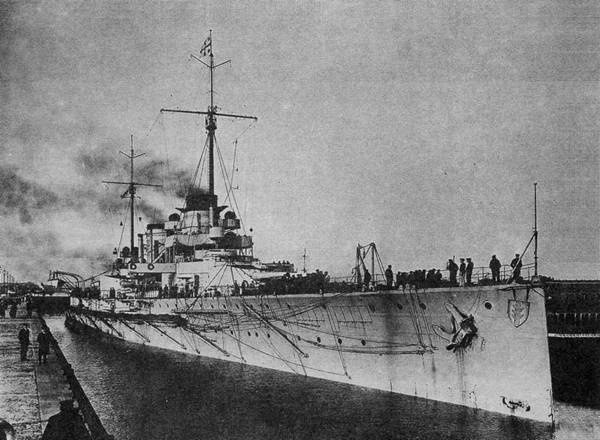 На линейном крейсере Гебен На линейном крейсере Гебен