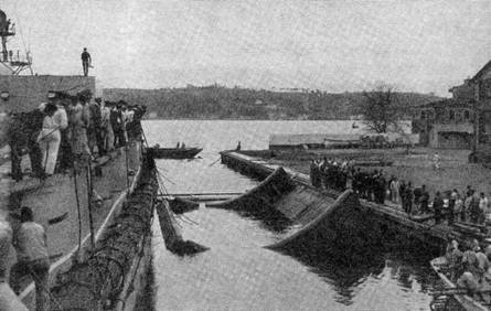 На линейном крейсере Гебен На линейном крейсере Гебен