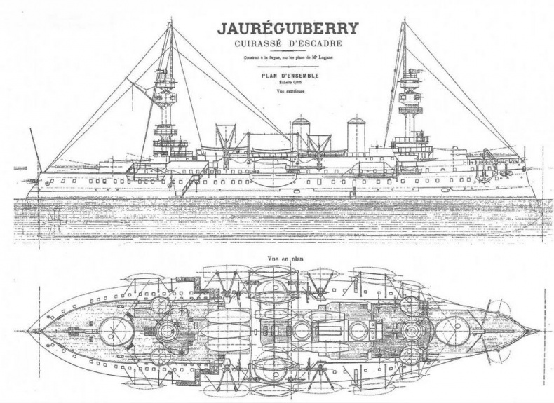 Образцовые броненосцы Франции. Часть I. “Жорегибери”. 1891-1934 гг. Образцовые броненосцы Франции. Часть I. “Жорегибери”. 1891-1934 гг.