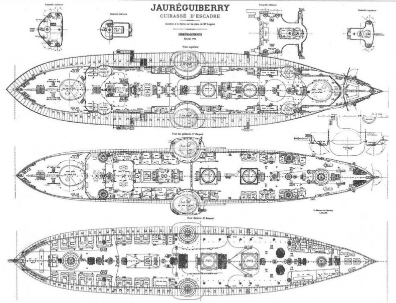 Образцовые броненосцы Франции. Часть I. “Жорегибери”. 1891-1934 гг. Образцовые броненосцы Франции. Часть I. “Жорегибери”. 1891-1934 гг.