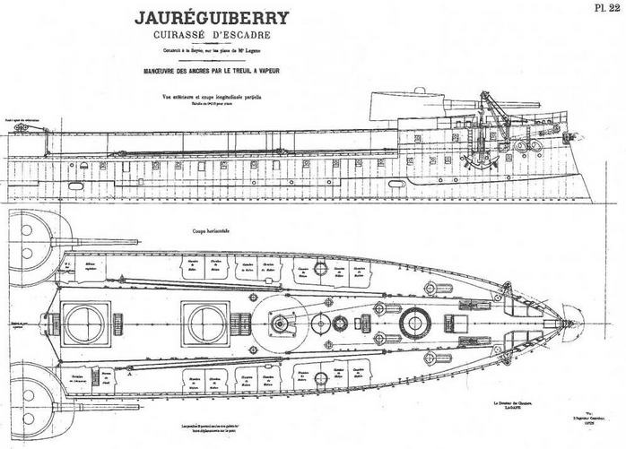 Образцовые броненосцы Франции. Часть I. “Жорегибери”. 1891-1934 гг. Образцовые броненосцы Франции. Часть I. “Жорегибери”. 1891-1934 гг.