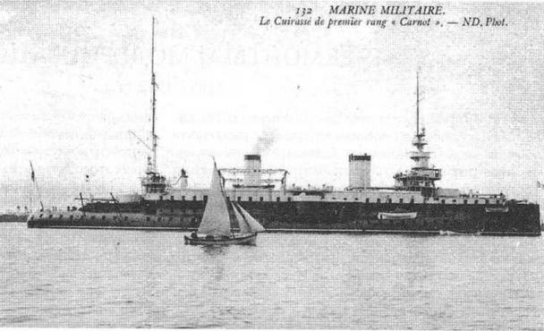 Образцовые броненосцы Франции. Часть II. “Карно” (1891-1922) Образцовые броненосцы Франции. Часть II. “Карно” (1891-1922)