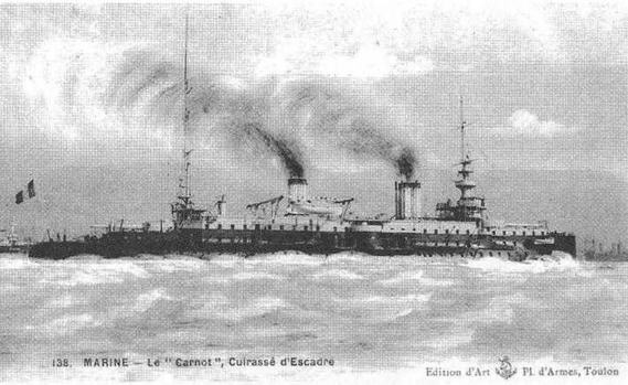 Образцовые броненосцы Франции. Часть II. “Карно” (1891-1922) Образцовые броненосцы Франции. Часть II. “Карно” (1891-1922)