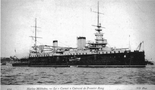Образцовые броненосцы Франции. Часть II. “Карно” (1891-1922) Образцовые броненосцы Франции. Часть II. “Карно” (1891-1922)