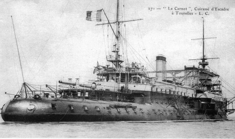 Образцовые броненосцы Франции. Часть II. “Карно” (1891-1922) Образцовые броненосцы Франции. Часть II. “Карно” (1891-1922)