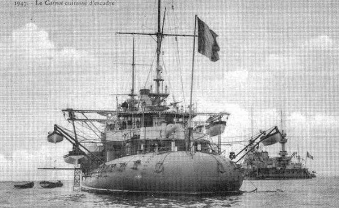 Образцовые броненосцы Франции. Часть II. “Карно” (1891-1922) Образцовые броненосцы Франции. Часть II. “Карно” (1891-1922)