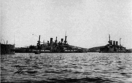 “Цесаревич” Часть I. Эскадренный броненосец. 1899-1906 гг. “Цесаревич” Часть I. Эскадренный броненосец. 1899-1906 гг.