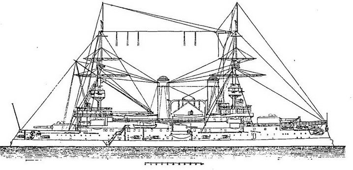 “Цесаревич” Часть I. Эскадренный броненосец. 1899-1906 гг. “Цесаревич” Часть I. Эскадренный броненосец. 1899-1906 гг.