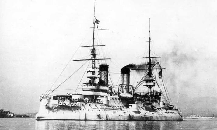 “Цесаревич” Часть I. Эскадренный броненосец. 1899-1906 гг. “Цесаревич” Часть I. Эскадренный броненосец. 1899-1906 гг.