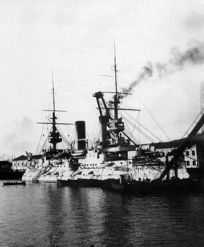 “Цесаревич” Часть I. Эскадренный броненосец. 1899-1906 гг. “Цесаревич” Часть I. Эскадренный броненосец. 1899-1906 гг.