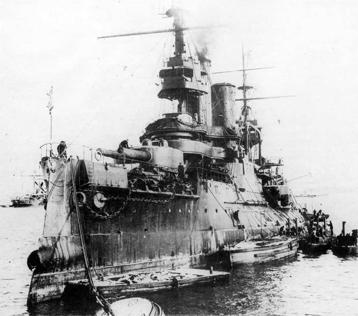 “Цесаревич” Часть I. Эскадренный броненосец. 1899-1906 гг. “Цесаревич” Часть I. Эскадренный броненосец. 1899-1906 гг.